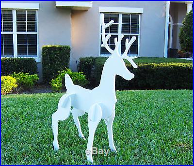 Christmas Outdoor Reindeer Yard Art Christmas Deer