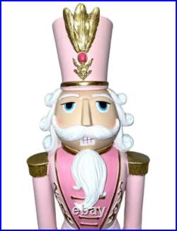 Christmas Pink Pastel 27 Colonel NUTCRACKER Icing Gold Elegant Soldier New