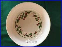 Christmas Plates, Glasses and serving pieces Set of 11