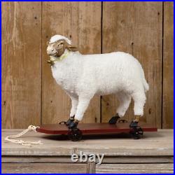 Christmas Ragon House 13.5 German Reproduction Sheep Pull Toy Free Ship
