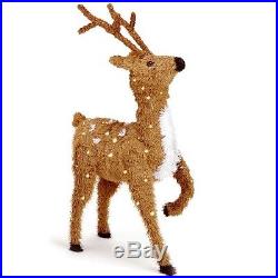 Christmas Reindeer Holiday Figure Deer Decoration Xmas Party Baubles Santa Claus