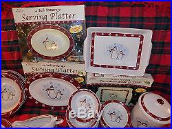 Christmas Royal Seasons Snowman Stoneware Collection 8 Places With many servers