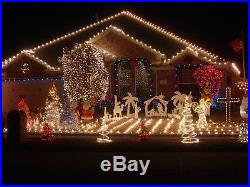Christmas SYNCHRONIZED LIGHTS SOUND System Music Outdoor Holiday Outlet Plug NEW