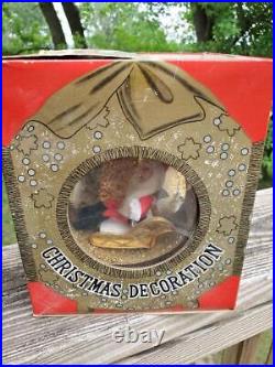 Christmas Santa Claus Diorama Decoration Mint in the original box, 1970s MIJ