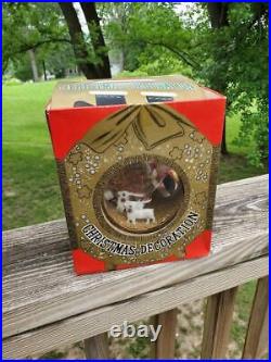 Christmas Santa Claus Diorama Decoration Mint in the original box, 1970s MIJ