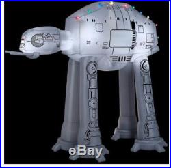 Christmas Star Wars At At Walker Airblown Inflatable 8 Ft Imperial Walker