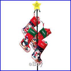Christmas Stocking Holder Indoor Holiday Home Decor Hanger Tree Decorations 1d