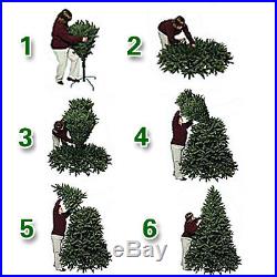 Christmas Tree 5/6/7/7.5/7.9FT Steel Base Decorate Ornament Xmas GREEN NATURAL