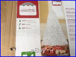 Christmas Tree 6.5 Foot Jackson Spruce Non Lit, White RETAIL $229.99