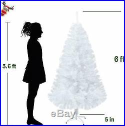 Christmas Tree 6/7/8/9/10 Feet Tall Green / White WithStand Holiday Season Indoor