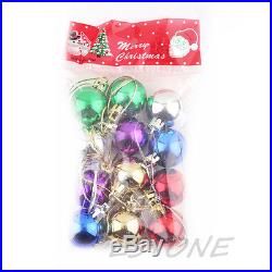 Christmas Tree Decorations Xmas Multi-color Balls Baubles Party Wedding Ornament