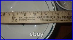 Christmas Tree Dinnerware Set Ironstone service for 4 Holiday Dish Set EUC 12 pc