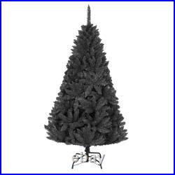 Christmas Tree FULL Bushy Quality Green Black White Xmas Home Decor 4FT-8FT