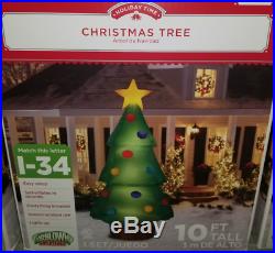Christmas Tree Giant Airblown Inflatable 10 Ft In HAND READY TO SHIP