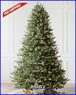 Christmas Tree Hinged Spruce Premium Prelit Artificial 9ft Green With 900 Lights