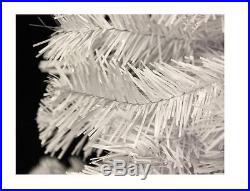 Christmas Tree Holiday Snow White Artificial 8 Feet Durable Quality Home Decor