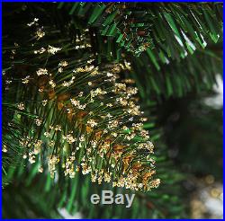 Christmas Tree Luxury Traditional Green 3 sizes Gold pine with crystals