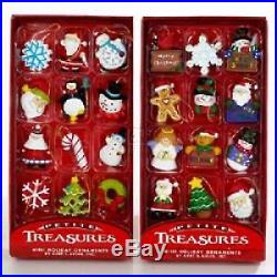 Christmas Tree Ornament Set Miniature 24 Small 1 Ornaments Decoration New Xmas