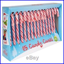 Christmas Tree Peppermint Candy Canes Decoration Sweets Box Gift Stocking