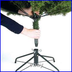 Christmas Tree Pre Lit Green Artificial Bushy Snow Covered XMAS Home Decor 4FT