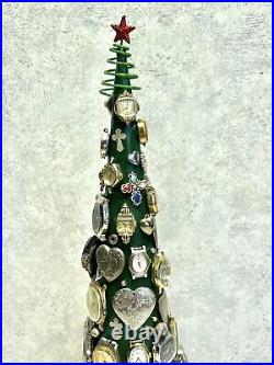 Christmas Tree TIME 17 Watch Santa Handmade Gift Xmas Ornament Decoration