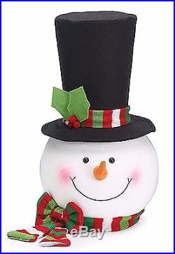 Christmas Tree Topper Snowman Indoor Outdoor Decorations