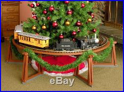 Christmas Tree Train Display Circle for G-scale Trains by Trains Above
