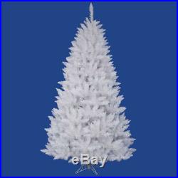 Christmas Tree Unlit 6.5 Spruce Artificial White Holiday Decoration Seasonal