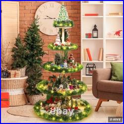 Christmas Tree Village Christmas Bookshelf Display Supplies Ornament Display Tre Christmas Tree Village Christmas Bookshelf Display Supplies Ornament Display Tre