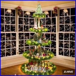 Christmas Tree Village Christmas Bookshelf Display Supplies Ornament Display Tre Christmas Tree Village Christmas Bookshelf Display Supplies Ornament Display Tre