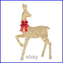 Christmas Twinkling Deer Family PreLit 3-Piece 72 in, 60 in & 40 in LIMITED TIME