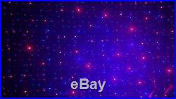 Christmas Wedding Holiday and Events Laser Lights RED/BLUE SL-24