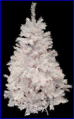 Christmas White Tree Artificial White Xmas Santa Claus Home Holiday 4 feet