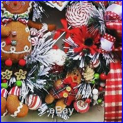 Christmas Wreaths, Christmas Door Wreaths, Winter Wreaths, Gingerbread Wreaths