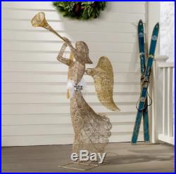Christmas decoration lighted angel display led 70 light outdoor yard decor large