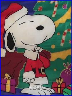 Christmas snoopy door banner New With Tag
