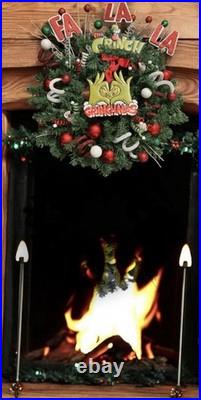Christmas wreaths for front door Grinch