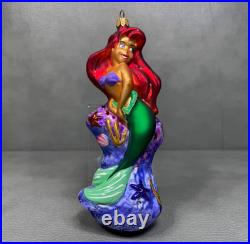 Christopher Radko 1997 Disney’s The Little Mermaid Ariel Christmas Ornament