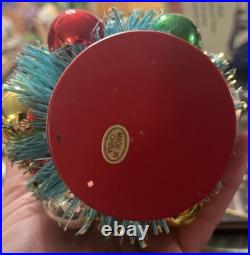 Christopher Radko Christmas Trees Bottle Brush Flocked Tree 12 And 9 Classic