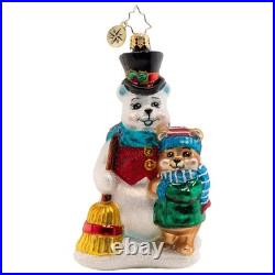 Christopher Radko HandCrafted European Glass Christmas Decorative Ornament, F