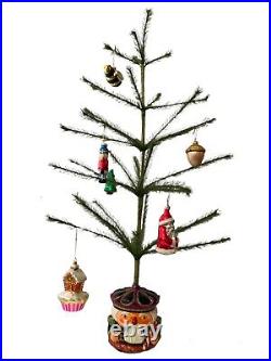 Christopher Radko Nutcracker Feather Christmas Tree 3 feet Vintage