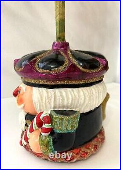Christopher Radko Nutcracker Feather Christmas Tree 3 feet Vintage