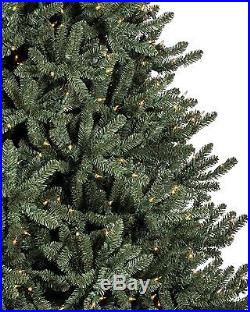 Classic Blue Spruce NARROWlChristmas Tree, 7 ft, CLEAR LIGHTS from BALSAM HILL