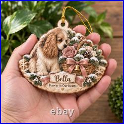 Cocker Spaniel Memorial Personalized Christmas Ornament 3.5 inch Christmas Decor Cocker Spaniel Memorial Personalized Christmas Ornament 3.5 inch Christmas Decor