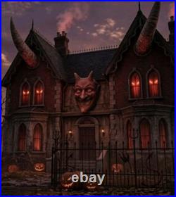 Cody Foster Halloween Paper Mache Devil Candy Bucket-8.5''H