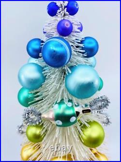 Cody Foster Sisal Trees White Rainbow Trees with Ornaments Set of 3 Cody Foster Sisal Trees White Rainbow Trees with Ornaments Set of 3