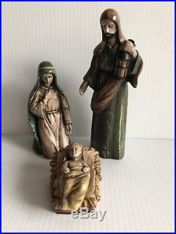 Complete Southern Living At Home Santos Nativity -Holy Family and 3 Wisemen