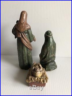 Complete Southern Living At Home Santos Nativity -Holy Family and 3 Wisemen