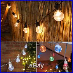 Connectable Outdoor Garden Christmas Party Festoon Globe Bulb Led String Lights