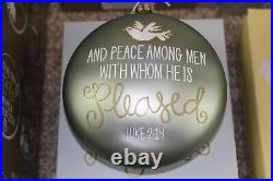 Coton Colors Laura Johnson Birth of Christ Christmas Ornament Box Set of 8 RARE